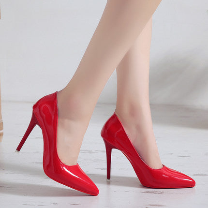 high thin heels shoes